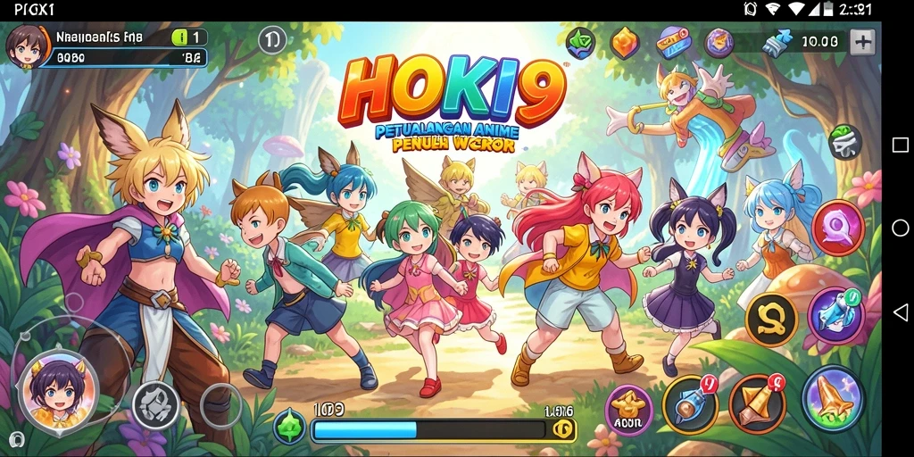 Tampilan menawan dari gameplay HOKI9 yang seru