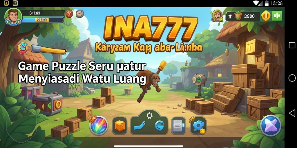Tampilan gameplay seru dari INA777 yang menantang pikiran.