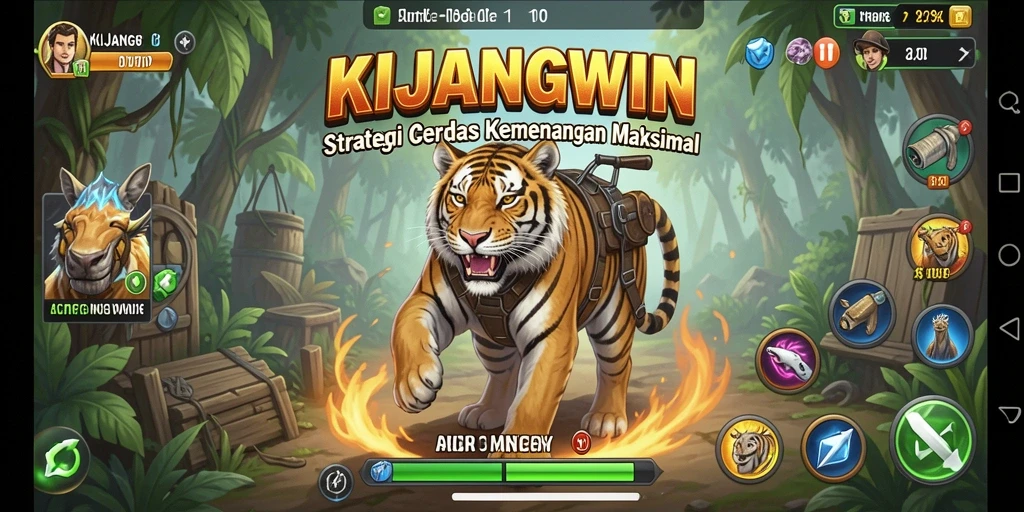 Tampilan gameplay KIJANGWIN yang menarik dan menantang.