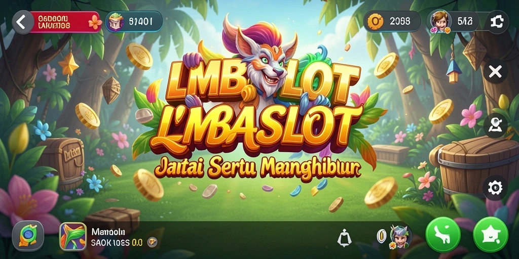 Tampilan gameplay <strong>LMBASLOT</strong> yang seru dan menghibur.