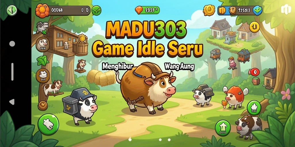 Tampilan gameplay MADU303 yang seru dan penuh warna.