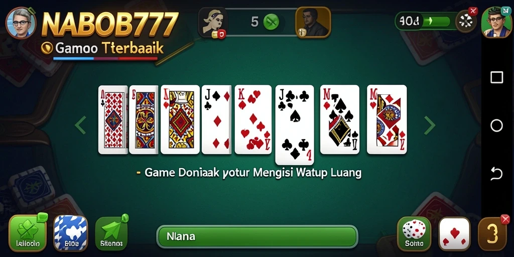 Screenshot gameplay NABOB77 dengan grafis menarik dan antarmuka yang ramah pengguna.