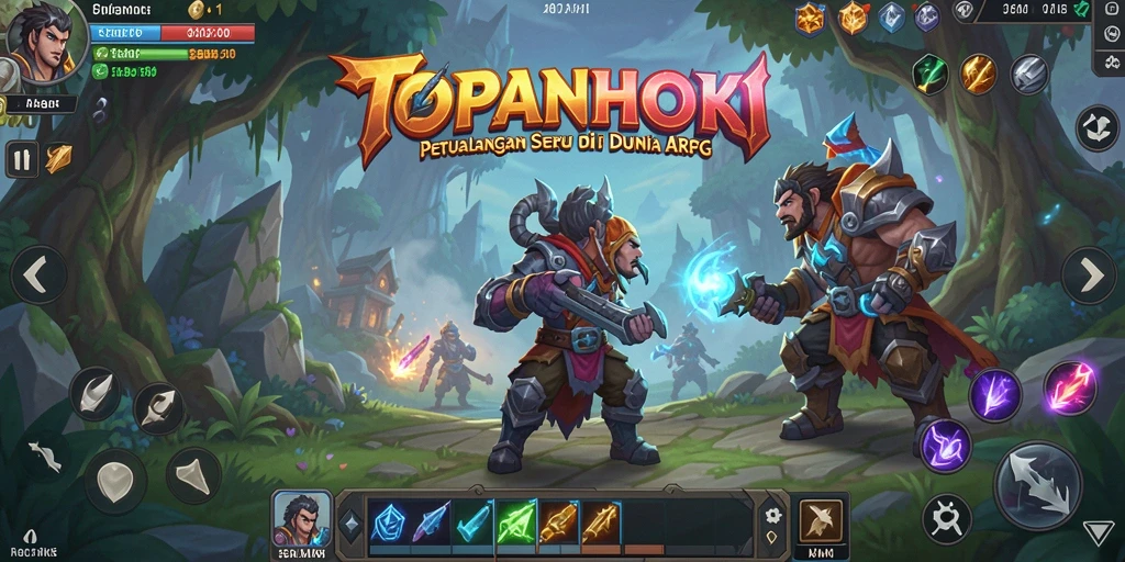 Gameplay seru dalam dunia fantasi ARPG.
