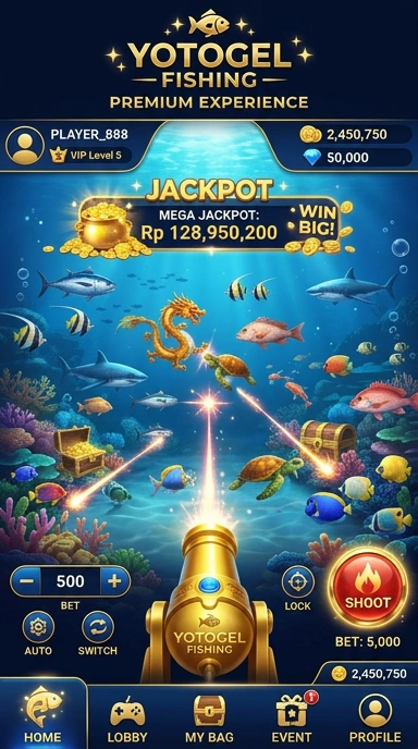 Tampilan awal aplikasi yotogel yang menarik dan fungsional.