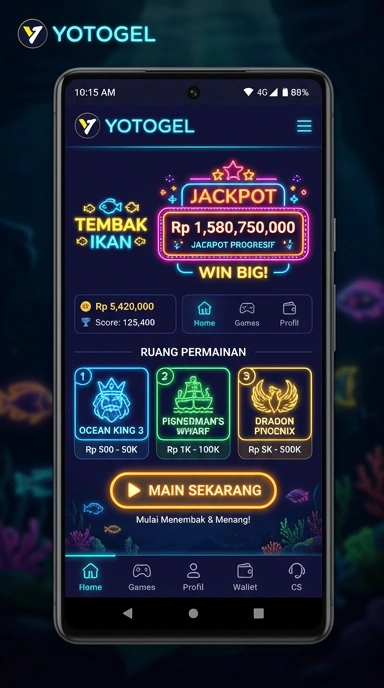 Pengguna menikmati pengalaman yang mulus saat menggunakan yotogel.